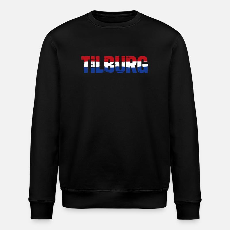 Tilburg Niederlande - Stanley/Stella Unisex Bio-Sweatshirt ROLLER - Schwarz