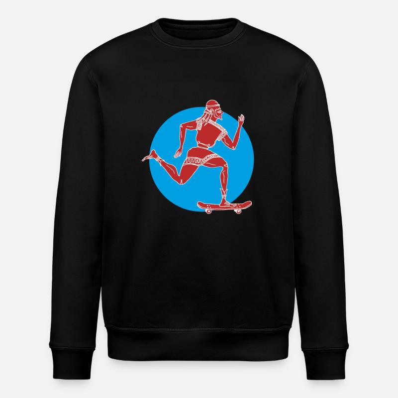 vieille école - Sweat bio ROLLER Stanley/Stella Unisexe - noir