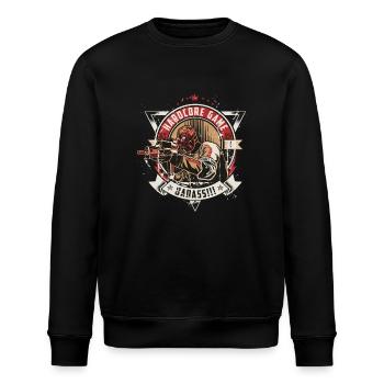 Nerd Gamer Conceptions Badass2 - Sweat bio ROLLER Stanley/Stella Unisexe - noir - Devant - Nik (191cm)