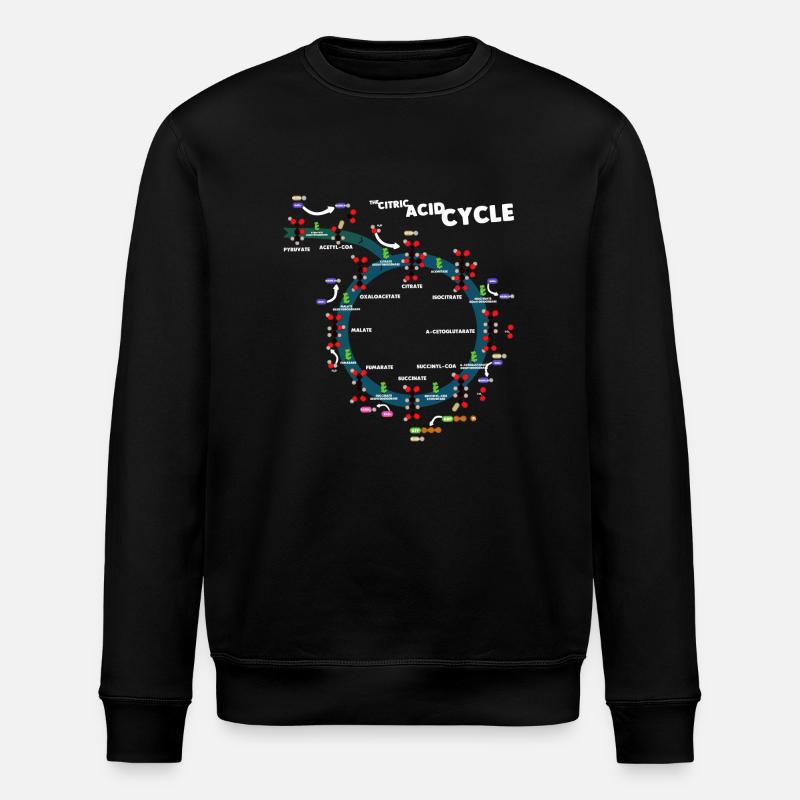 Le cycle de krebs - Sweat bio ROLLER Stanley/Stella Unisexe - noir