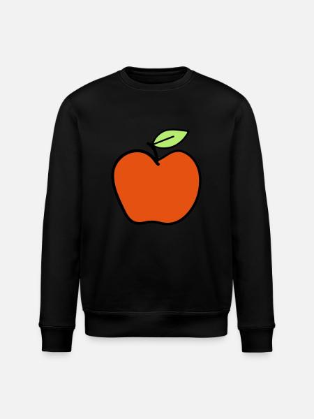 apple1 - Stanley/Stella ROLLER Unisex Organic Sweatshirt - black