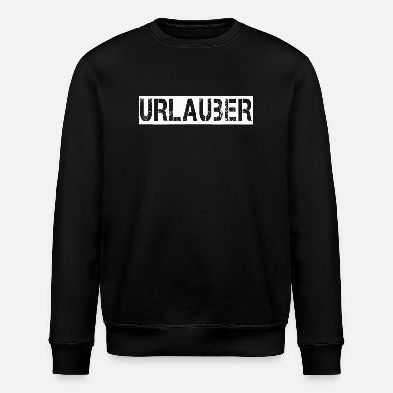 VACANCIER - Sweat bio ROLLER Stanley/Stella Unisexe - noir