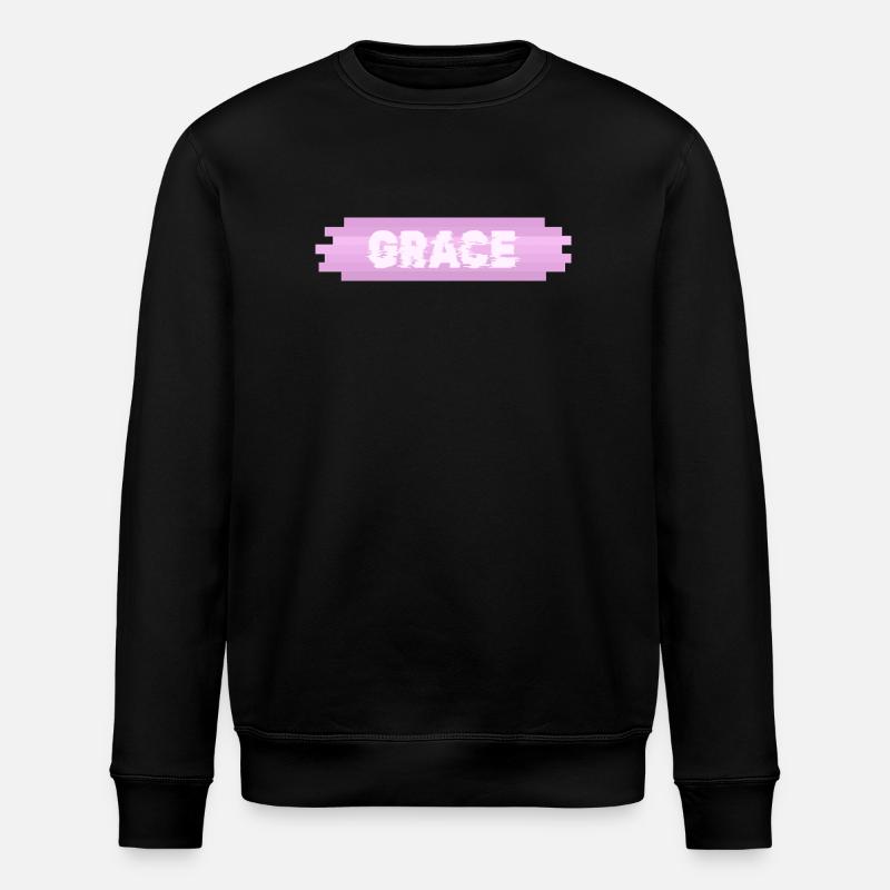 Geschenk für Grace - Stanley/Stella Unisex Bio-Sweatshirt ROLLER - Schwarz