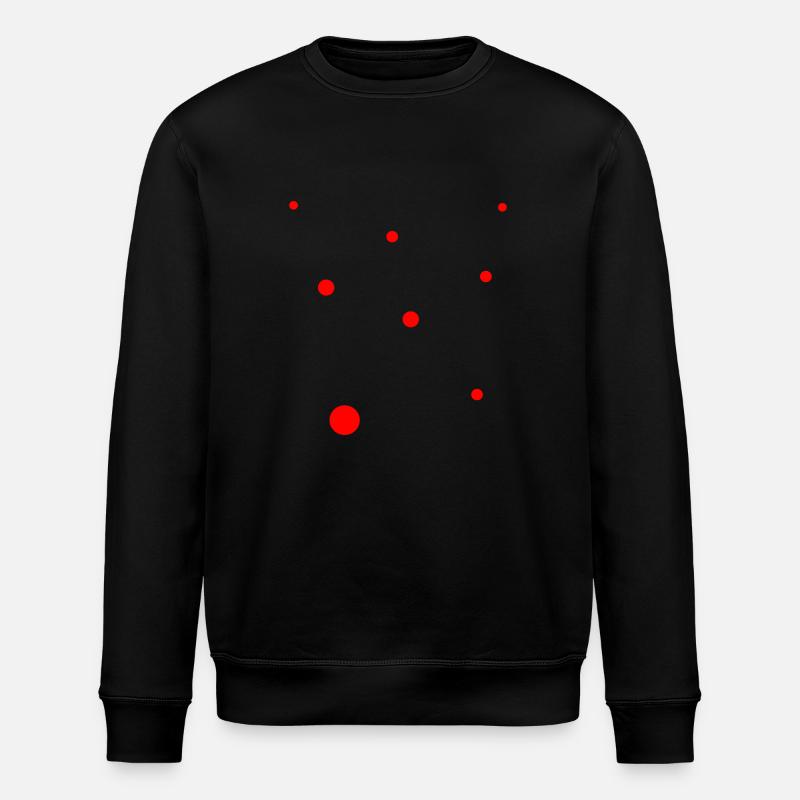 Punkte - Stanley/Stella Unisex Bio-Sweatshirt ROLLER - Schwarz