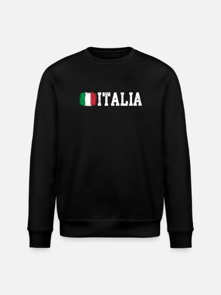 Drapeau de l’Italie - Sweat bio ROLLER Stanley/Stella Unisexe - noir