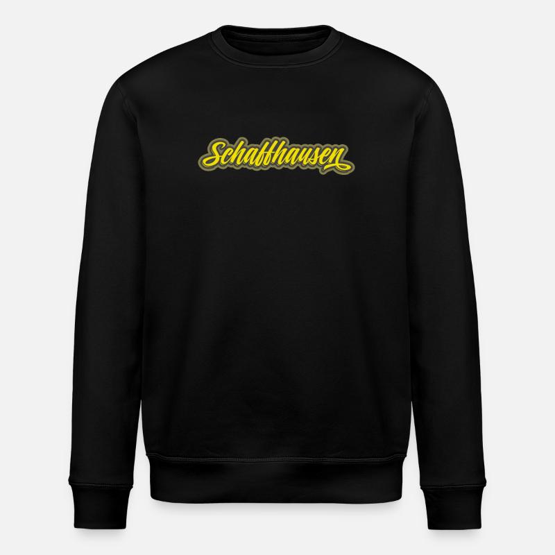 Lettrage en écriture Schaffhausen - Sweat bio ROLLER Stanley/Stella Unisexe - noir