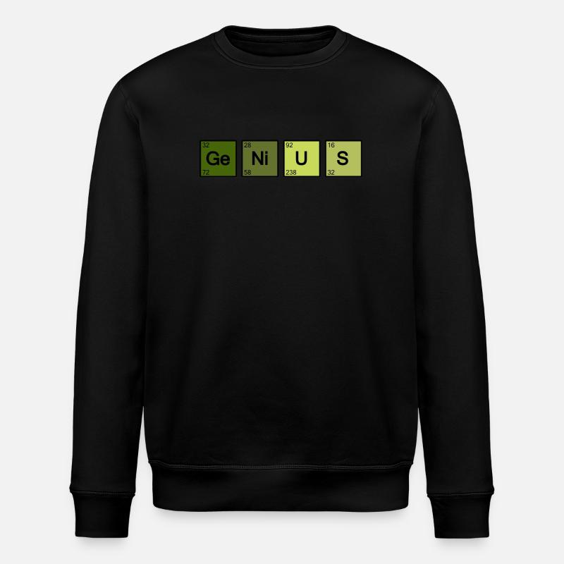 Genius Nerd Geek - Sweat bio ROLLER Stanley/Stella Unisexe - noir