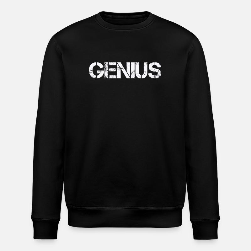 GENIUS - Stanley/Stella ROLLER Unisex Organic Sweatshirt - black