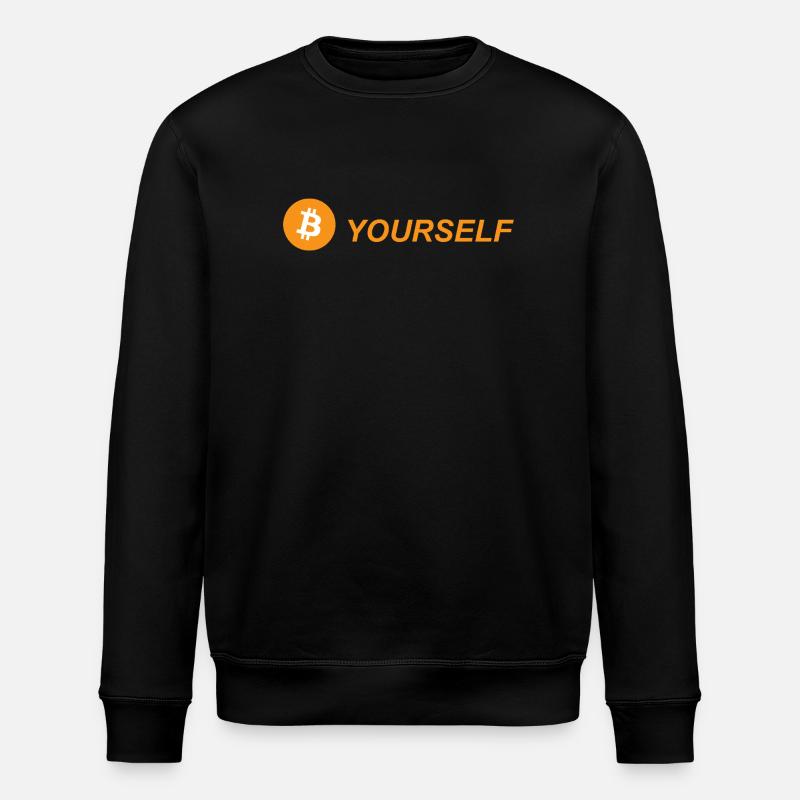 Bitcoin BTC - Stanley/Stella Unisex Bio-Sweatshirt ROLLER - Schwarz