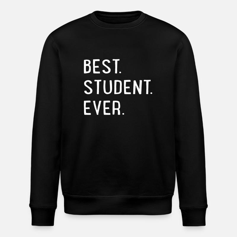 Bester schüler - Stanley/Stella Unisex Bio-Sweatshirt ROLLER - Schwarz
