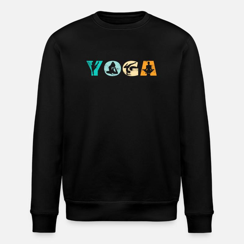 Yoga - Sweat bio ROLLER Stanley/Stella Unisexe - noir