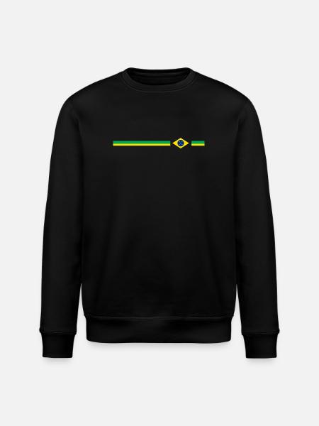 Brazil Design logo - Stanley/Stella ROLLER Unisex Organic Sweatshirt - black