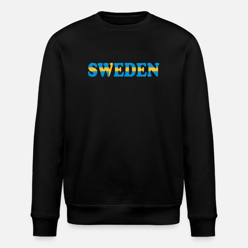 Sweden - Stanley/Stella ROLLER Unisex Organic Sweatshirt - black