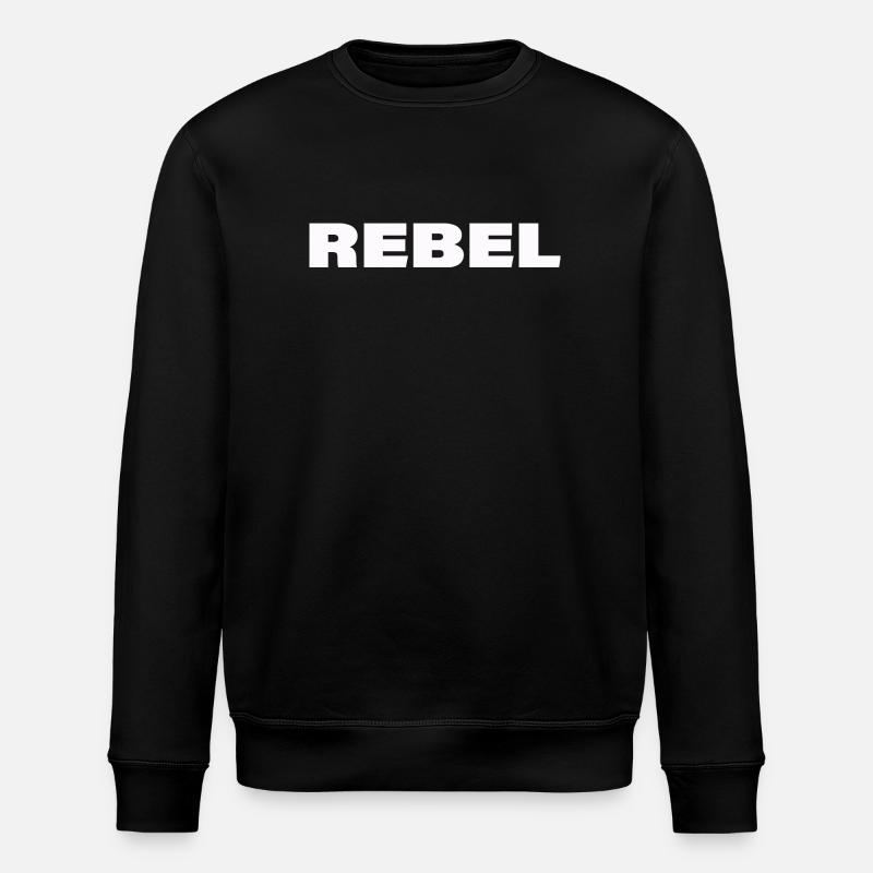 REBELLE - Sweat bio ROLLER Stanley/Stella Unisexe - noir