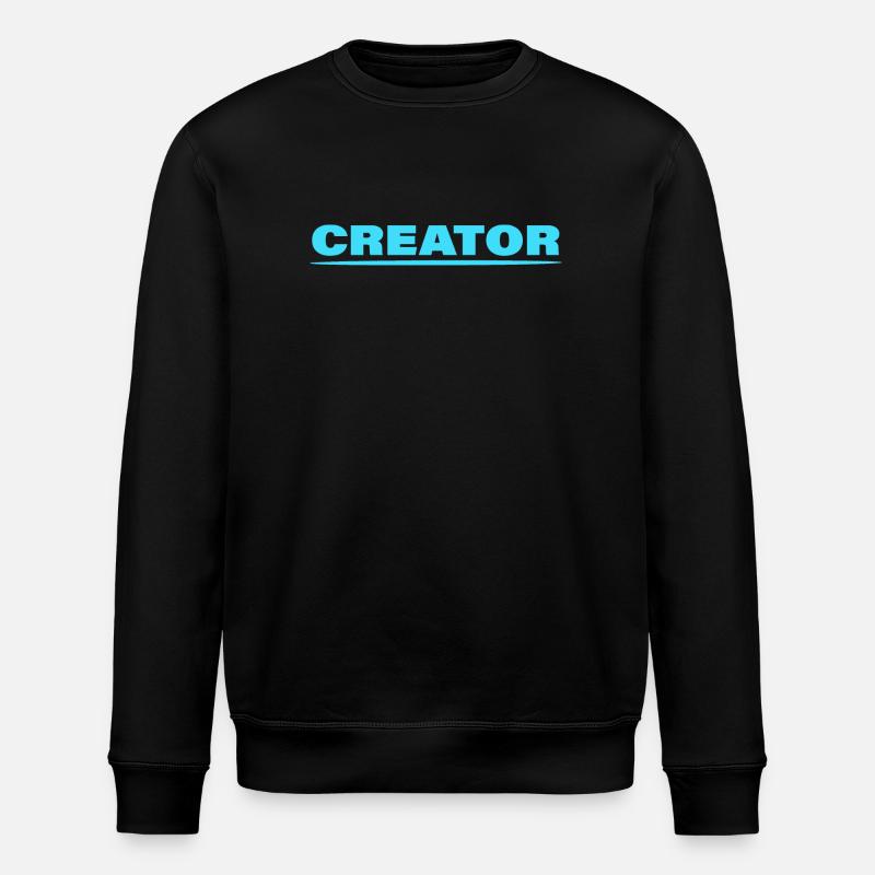 CREATOR - Stanley/Stella ROLLER Unisex Organic Sweatshirt - black