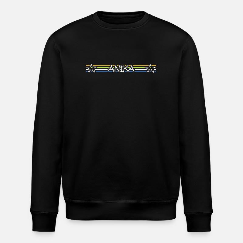 Birthday Anika - Stanley/Stella ROLLER Unisex Organic Sweatshirt - black