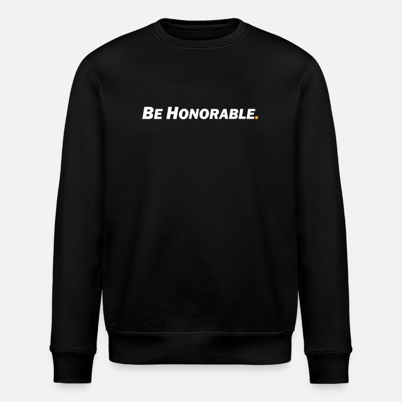 Soyez honorable - Sweat bio ROLLER Stanley/Stella Unisexe - noir
