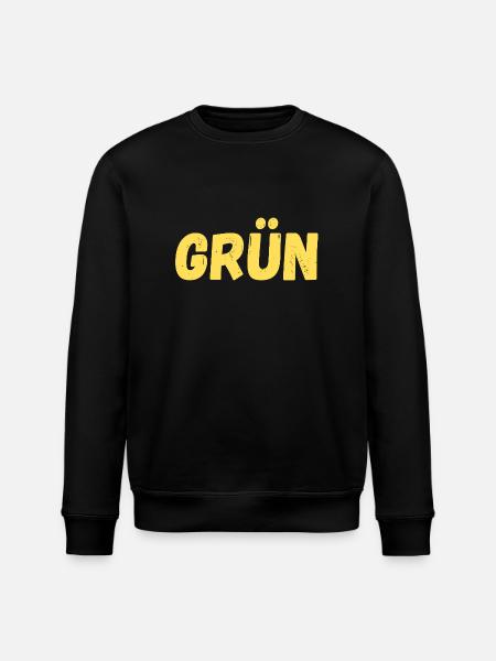 Grün - Stanley/Stella Unisex Bio-Sweatshirt ROLLER - Schwarz