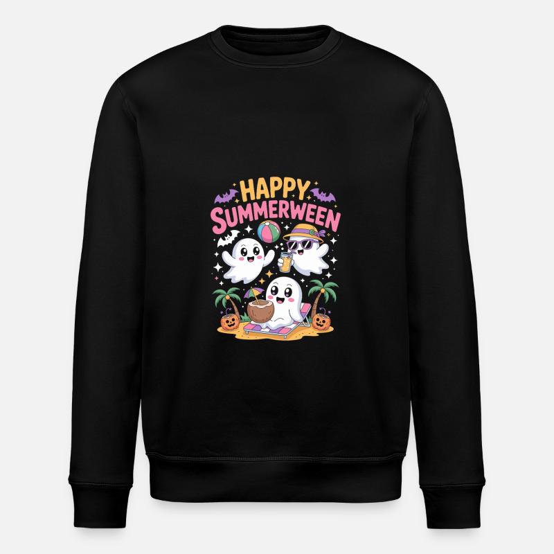 Joyeux été. - Sweat bio ROLLER Stanley/Stella Unisexe - noir