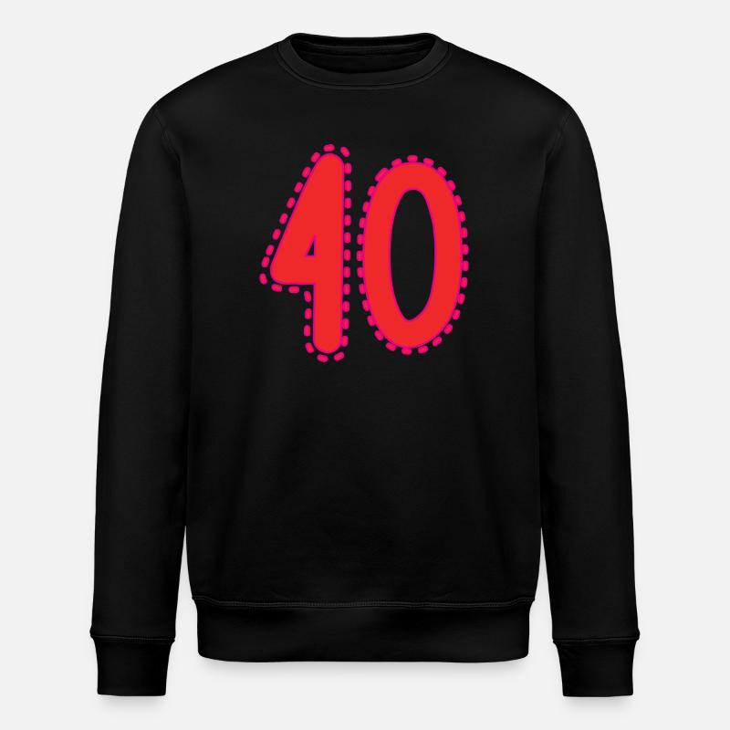 40 - Stanley/Stella ROLLER Unisex Organic Sweatshirt - black