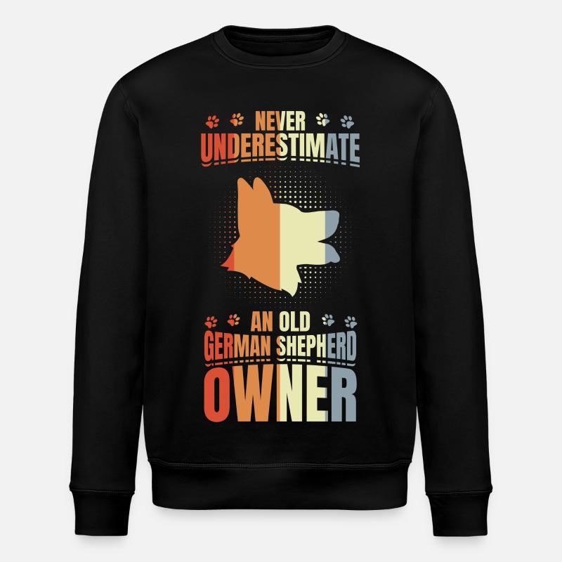 Berger Papy - Sweat bio ROLLER Stanley/Stella Unisexe - noir