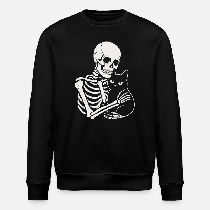 Zärtlichkeit - Stanley/Stella Unisex Bio-Sweatshirt ROLLER - Schwarz