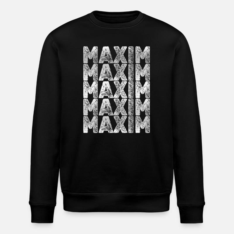 Frère Maxim - Sweat bio ROLLER Stanley/Stella Unisexe - noir