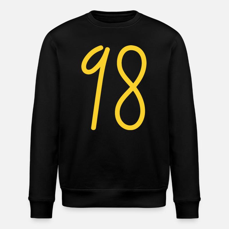 98 - Stanley/Stella Unisex Bio-Sweatshirt ROLLER - Schwarz