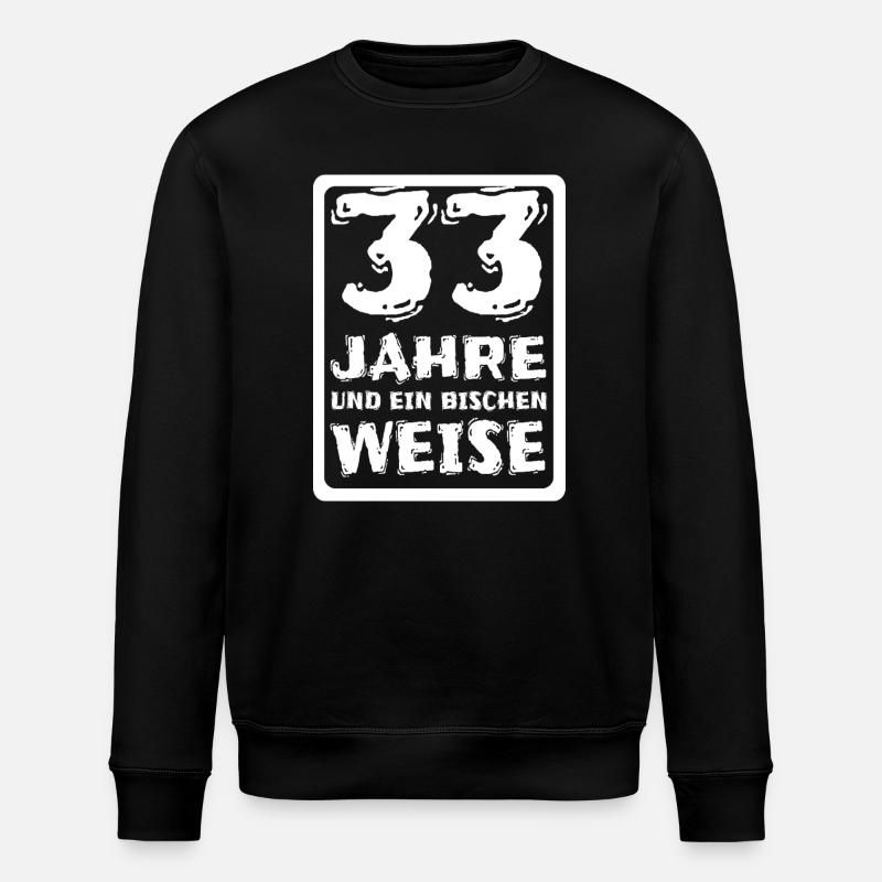 33 - Sweat bio ROLLER Stanley/Stella Unisexe - noir