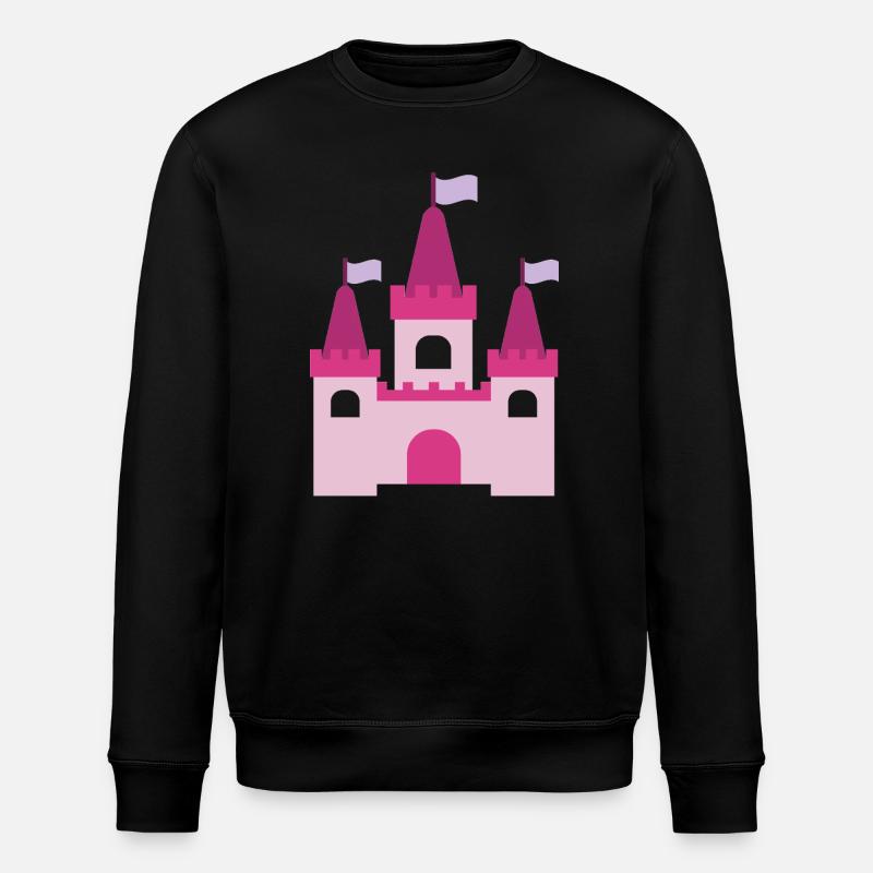 Château de la Princesse - Sweat bio ROLLER Stanley/Stella Unisexe - noir