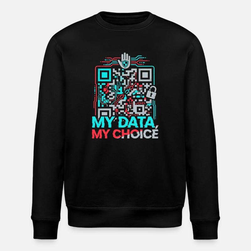 My data - Stanley/Stella ROLLER Unisex Organic Sweatshirt - black
