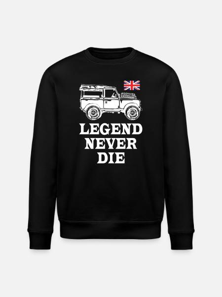 Legend_Never_Die - Sweat bio ROLLER Stanley/Stella Unisexe - noir