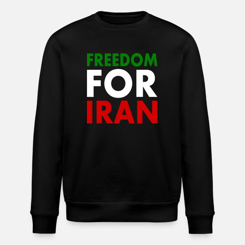 Freedom for iran - Sweat bio ROLLER Stanley/Stella Unisexe - noir