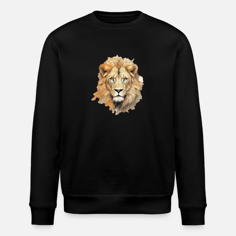 Lion - Sweat bio ROLLER Stanley/Stella Unisexe - noir