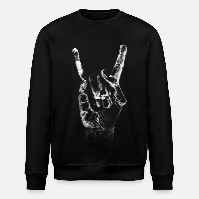 Rock and Roll - Sweat bio ROLLER Stanley/Stella Unisexe - noir