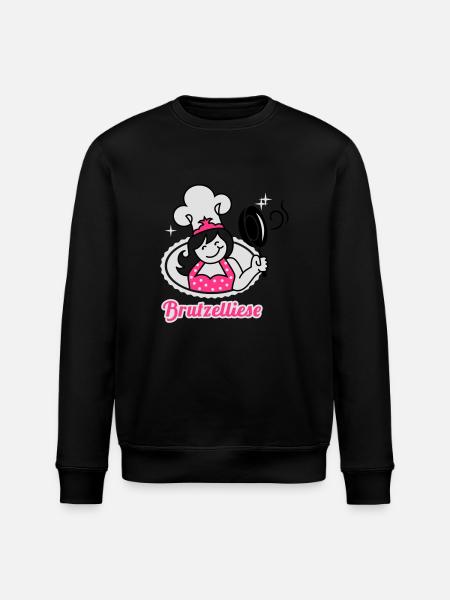 Cook - kitchen - cooking - grilling - barbecue - - Stanley/Stella ROLLER Unisex Organic Sweatshirt - black