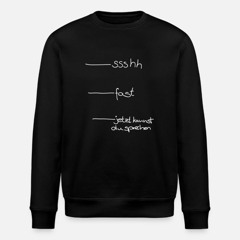 Morgenmuffel - Stanley/Stella Unisex Bio-Sweatshirt ROLLER - Schwarz