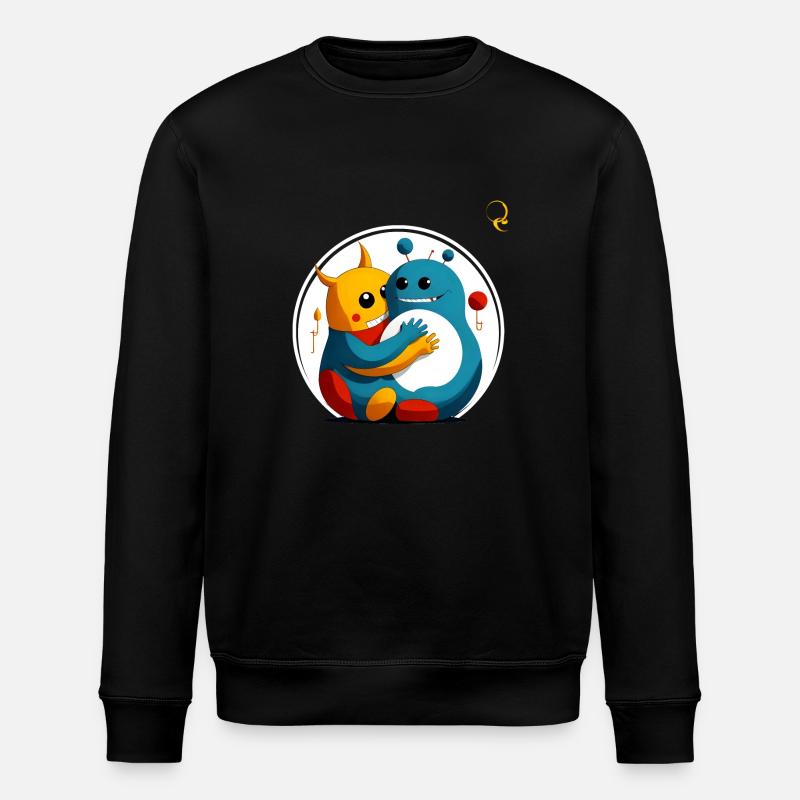 MOSTIQUEMENT HEUREUX - Sweat bio ROLLER Stanley/Stella Unisexe - noir