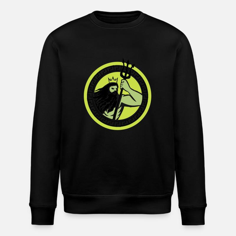 Poséidon Triton - Sweat bio ROLLER Stanley/Stella Unisexe - noir