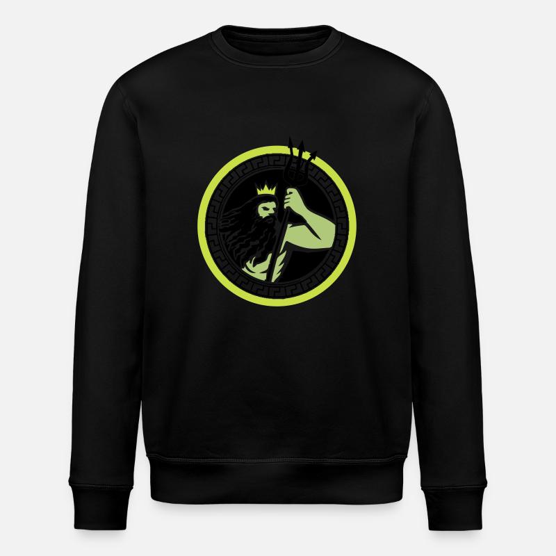 Poséidon Triton - Sweat bio ROLLER Stanley/Stella Unisexe - noir