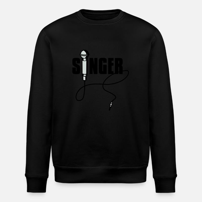 singer - Stanley/Stella Unisex Bio-Sweatshirt ROLLER - Schwarz