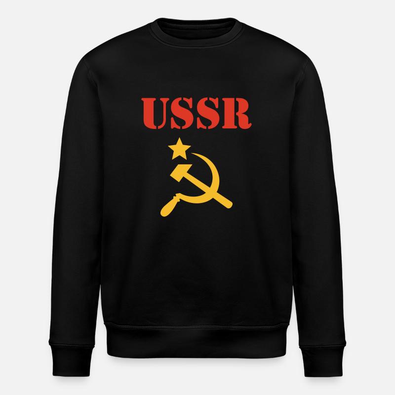 l'urss - Sweat bio ROLLER Stanley/Stella Unisexe - noir