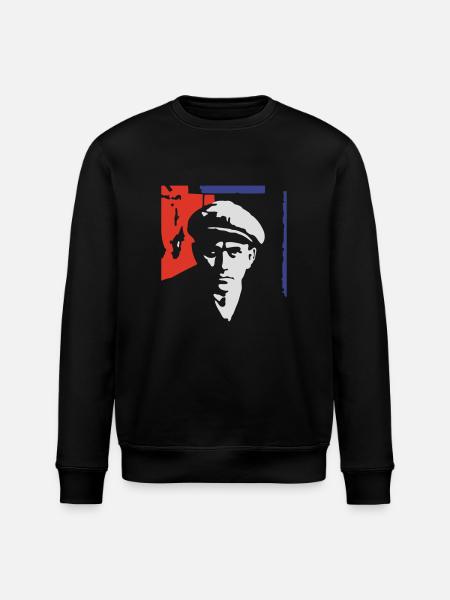 majakovskij1_3c_ge - Stanley/Stella Unisex Bio-Sweatshirt ROLLER - Schwarz
