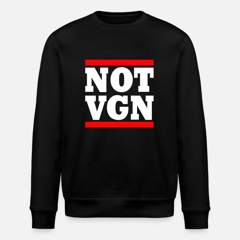 Not vegan - Sweat bio ROLLER Stanley/Stella Unisexe - noir