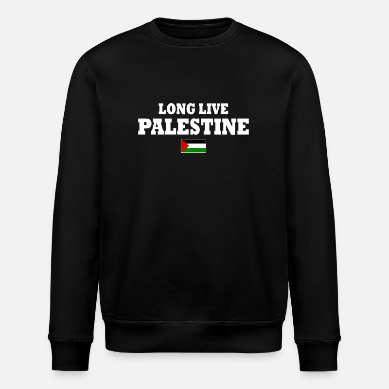 Long live palestine - Sweat bio ROLLER Stanley/Stella Unisexe - noir
