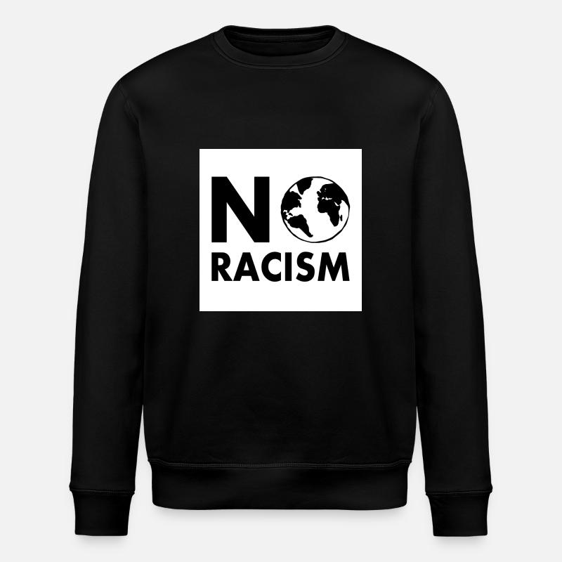 No racism - Sweat bio ROLLER Stanley/Stella Unisexe - noir
