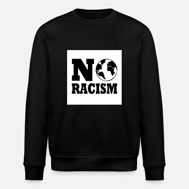 No racism - Stanley/Stella Unisex Bio-Sweatshirt ROLLER - Schwarz