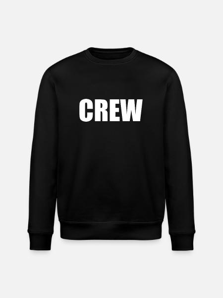 Crew - Stanley/Stella ROLLER Unisex Organic Sweatshirt - black