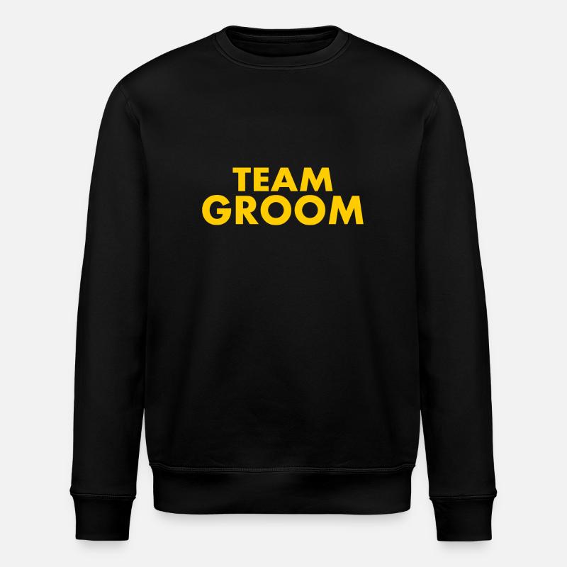 Team groom - Sweat bio ROLLER Stanley/Stella Unisexe - noir