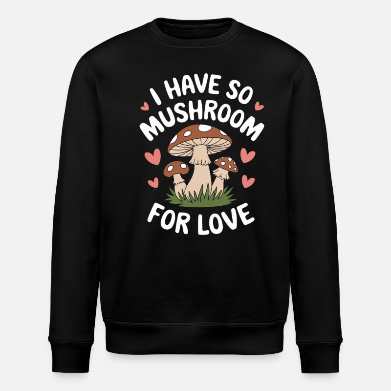 Champignons Champignons Champignon Champignon - Sweat bio ROLLER Stanley/Stella Unisexe - noir